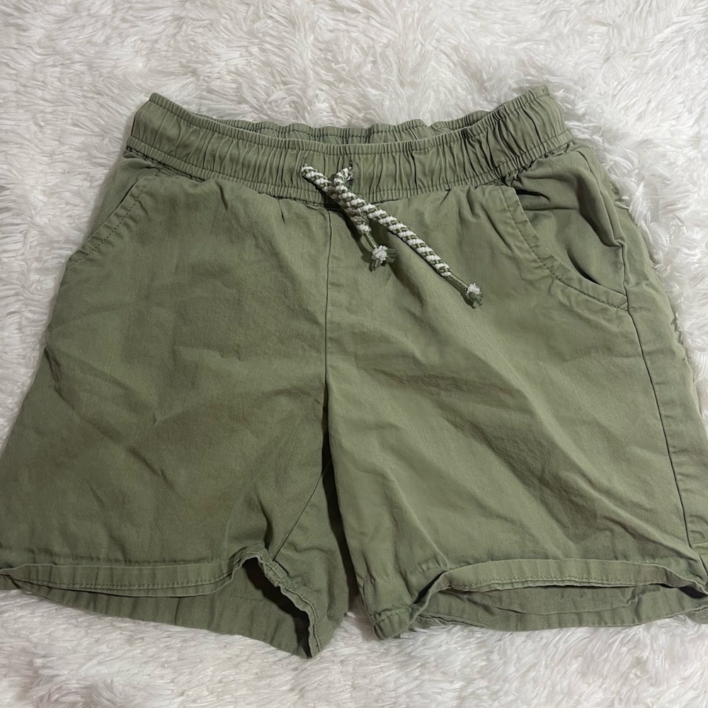 girls cat and jack green shorts